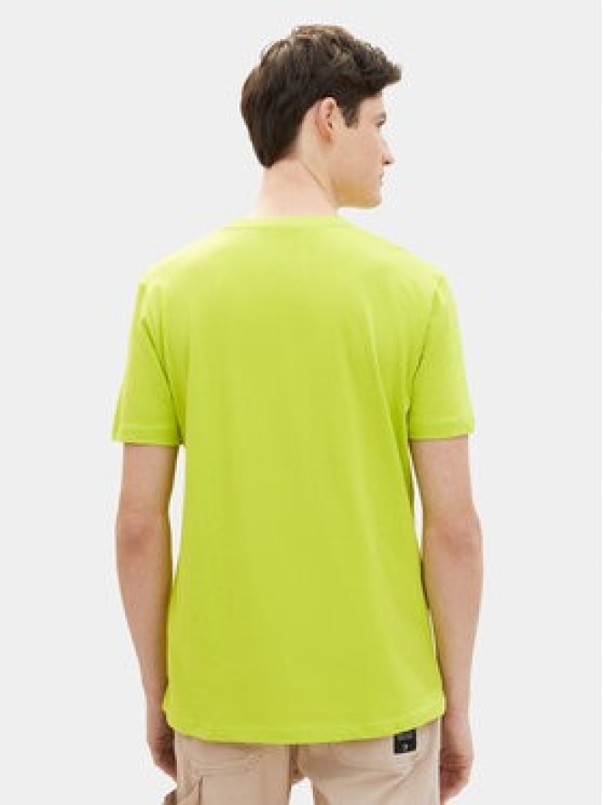 Tom Tailor Denim T-Shirt 1040838 Zielony Regular Fit