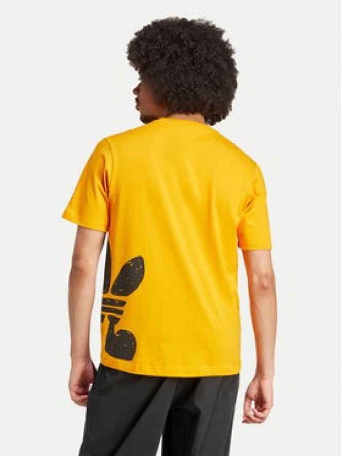 adidas T-Shirt Supply Street IX6749 Pomarańczowy Regular Fit
