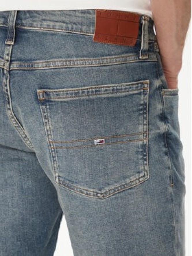 Tommy Jeans Szorty jeansowe DM0DM20948 Niebieski Regular Fit