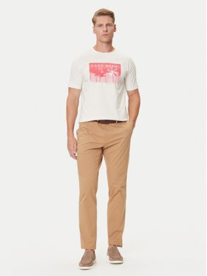 Gant T-Shirt 2003342 Écru Regular Fit