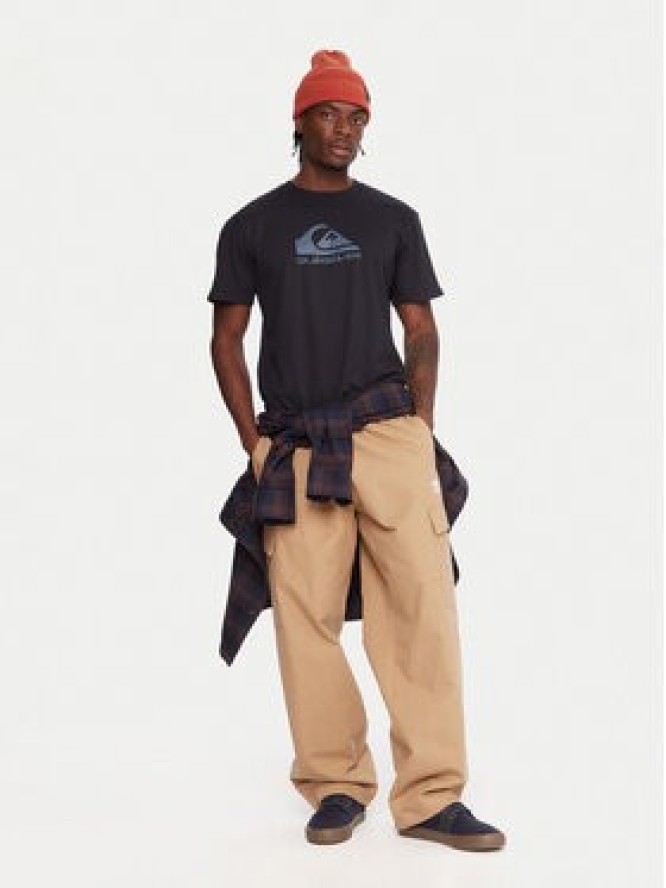 Quiksilver T-Shirt Ev Comp Logo EQYZT08182 Granatowy Regular Fit