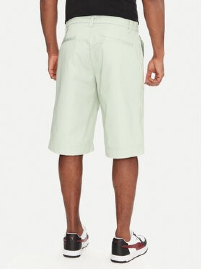 Champion Szorty sportowe 220765 Zielony Standard Fit