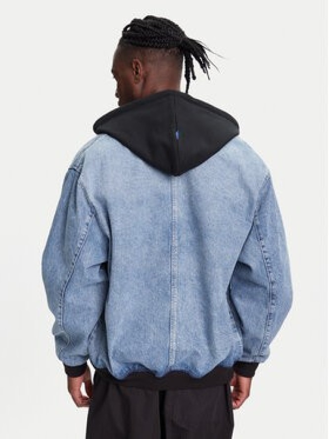 HUGO Kurtka jeansowa Enjo 50541735 Niebieski Relaxed Fit