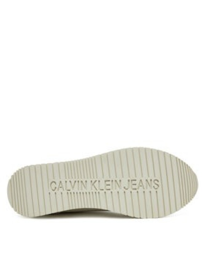 Calvin Klein Jeans Sneakersy Runner Laceup Tc YM0YM01187 Beżowy