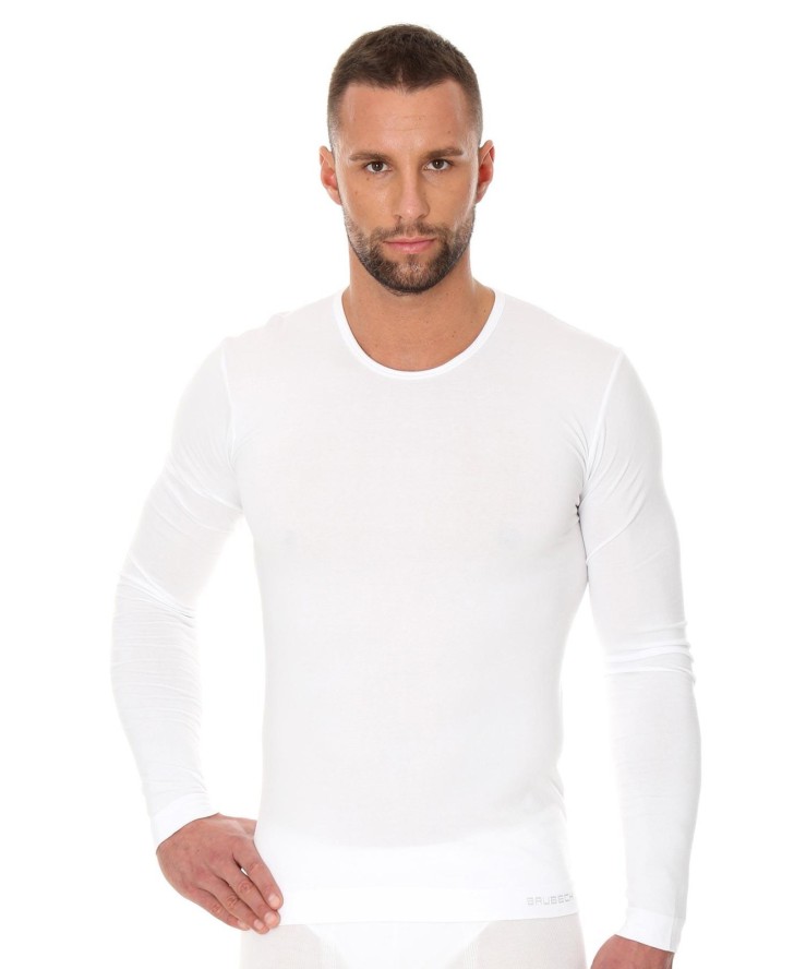 Koszulka męska z długim rękawem Brubeck COMFORT COTTON