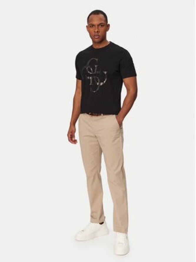 Guess T-Shirt M6RI03 I3Z14 Czarny Regular Fit