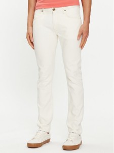 Lee Jeansy Luke 112349207 Biały Slim Fit
