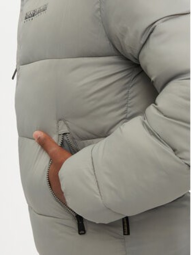 Napapijri Kurtka zimowa A-Suomi NP0A4GJF Szary Regular Fit