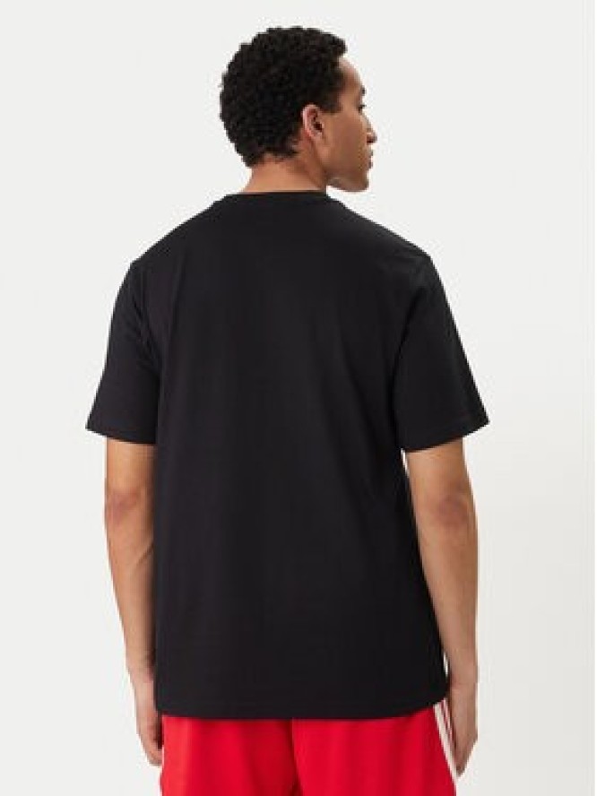 adidas T-Shirt Mini Embroidery Basketball Graphic KB2526 Czarny Regular Fit