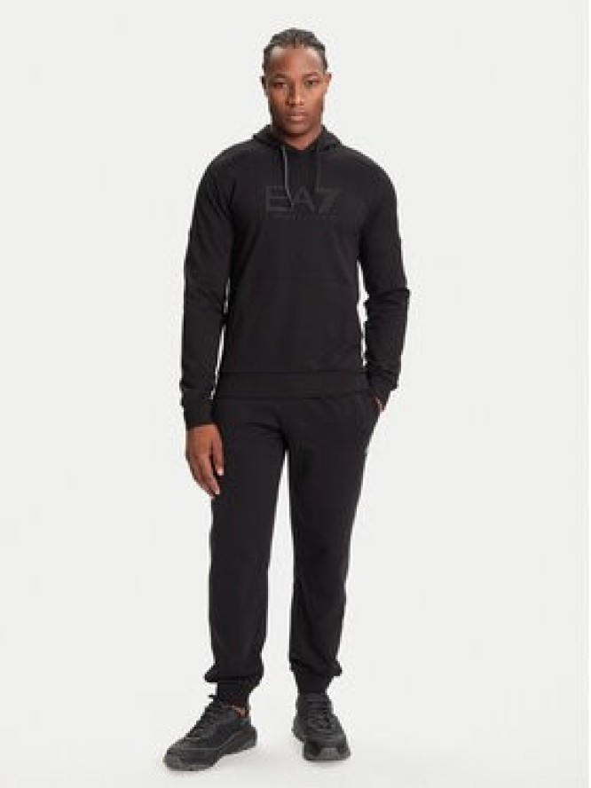 EA7 Emporio Armani Bluza 7M000903 AF13512 UC001 Czarny Regular Fit