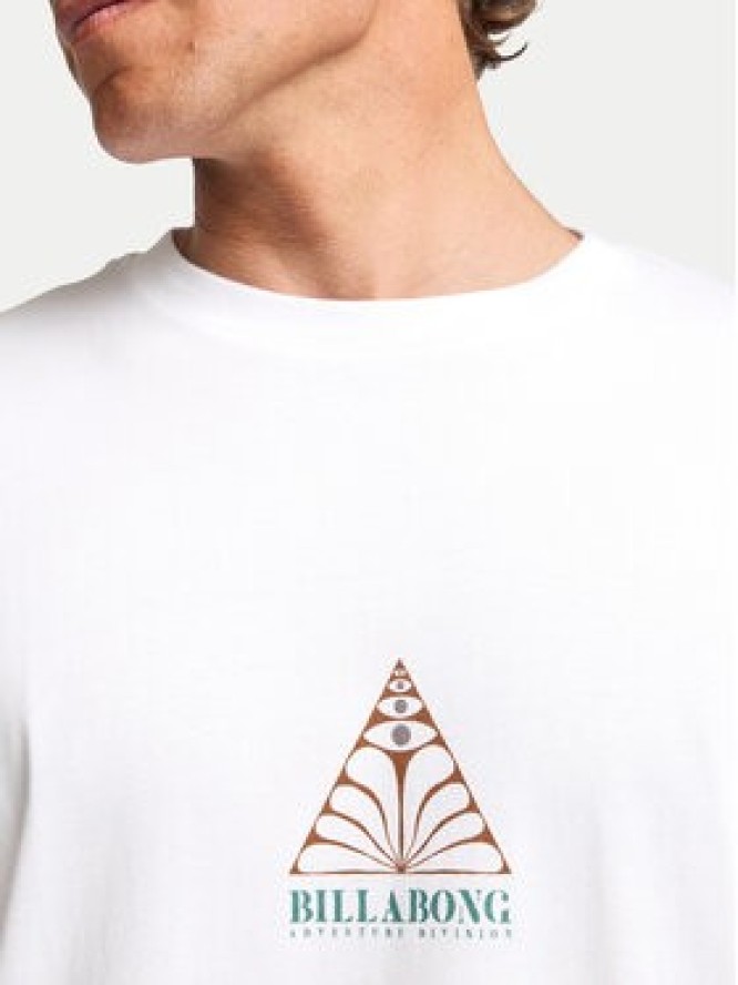 Billabong T-Shirt Floating EBYZT00387 Biały Regular Fit