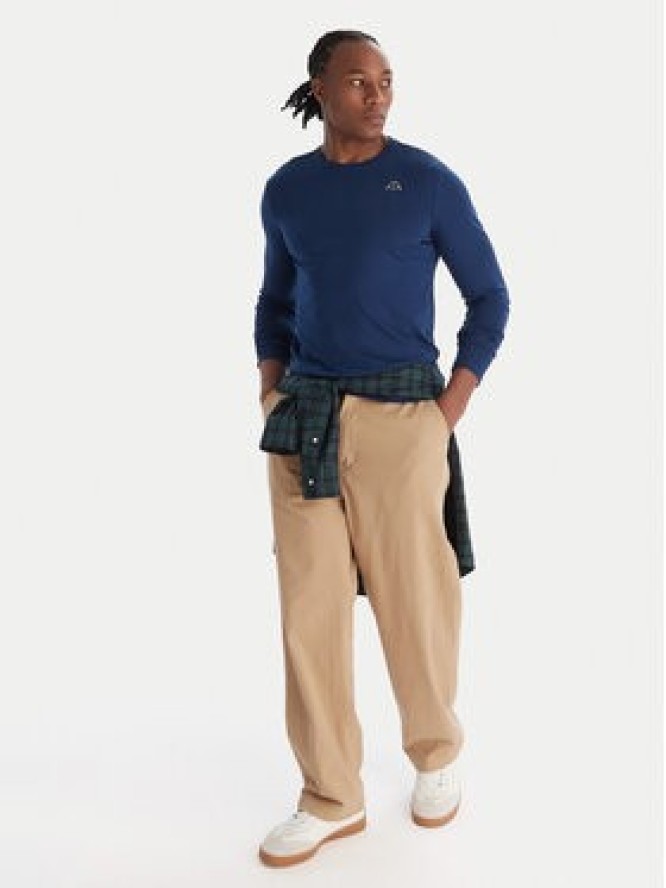 Robe di Kappa Longsleeve 631189W Niebieski Slim Fit