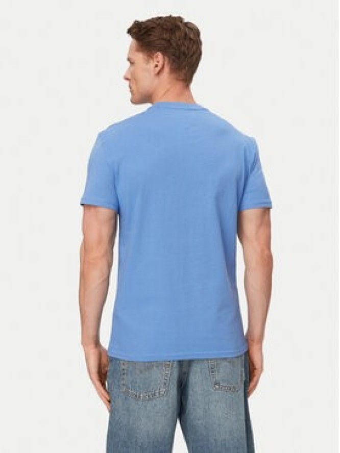 Tommy Jeans T-Shirt DM0DM22539 Niebieski Regular Fit