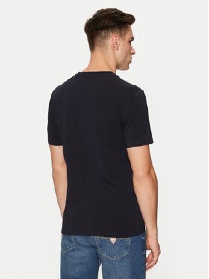Guess T-Shirt M2YI32 J1314 Granatowy Slim Fit