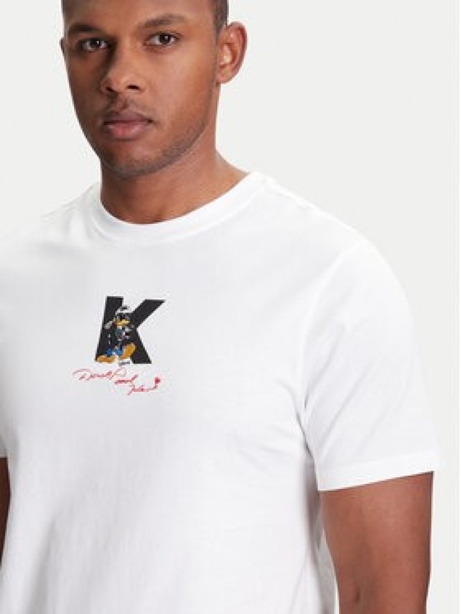 KARL LAGERFELD T-Shirt 755099 553270 Biały Regular Fit