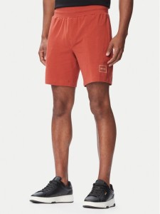 HUGO Szorty sportowe Laze 50525247 Czerwony jasny Regular Fit