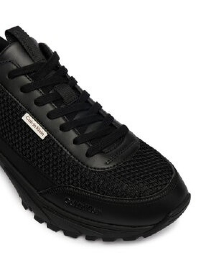 Calvin Klein Sneakersy Hike Runner Laceup Mesh HM0HM02240 Czarny