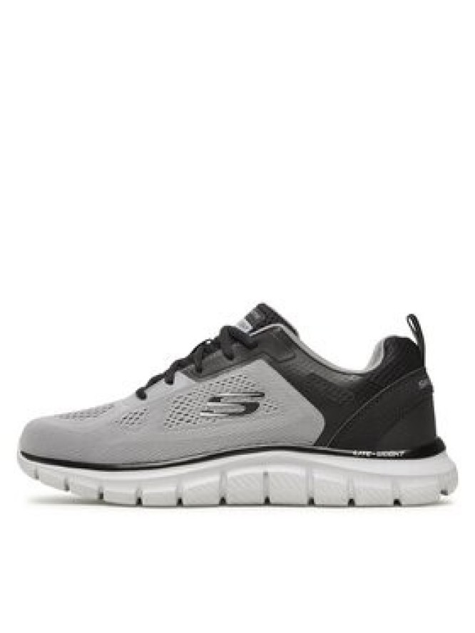 Skechers Sneakersy Track Broader 232698/GYBK Szary