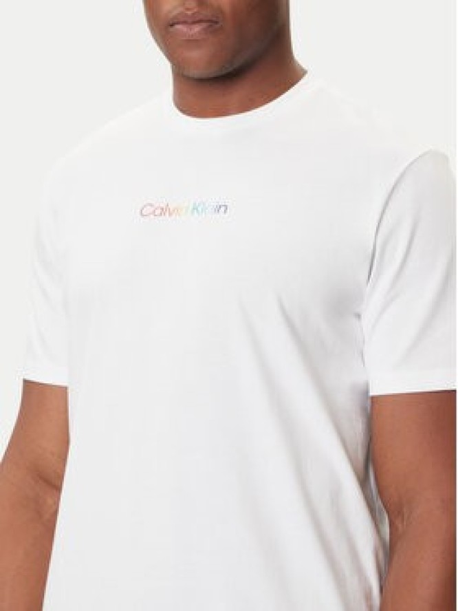 Calvin Klein Jeans T-Shirt Pride Graphic LV04RC815G Biały Relaxed Fit