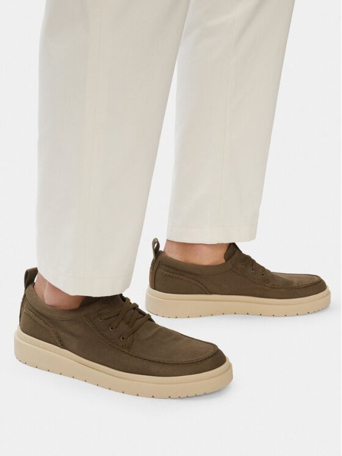 Clarks Półbuty Polden Moc 26186615 Zielony