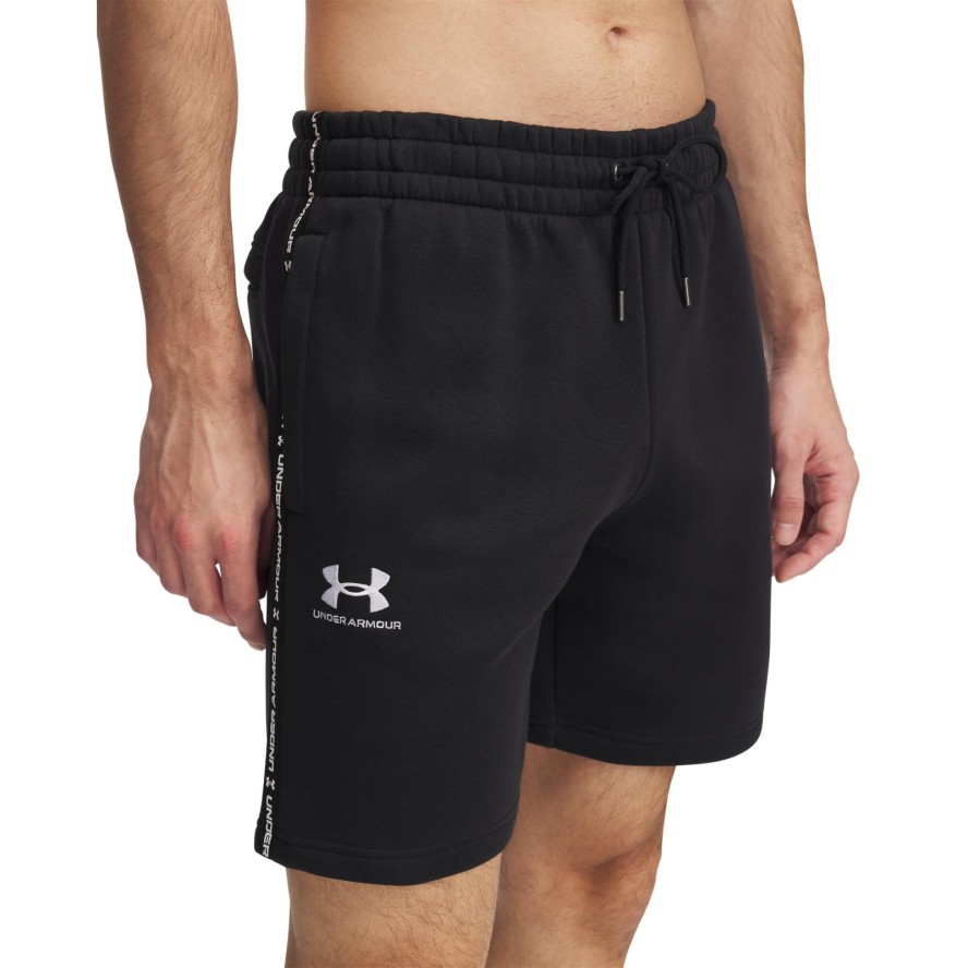 Spodenki Męskie Sportowe Under Armour Na Co Dzień Fleece Short Taping