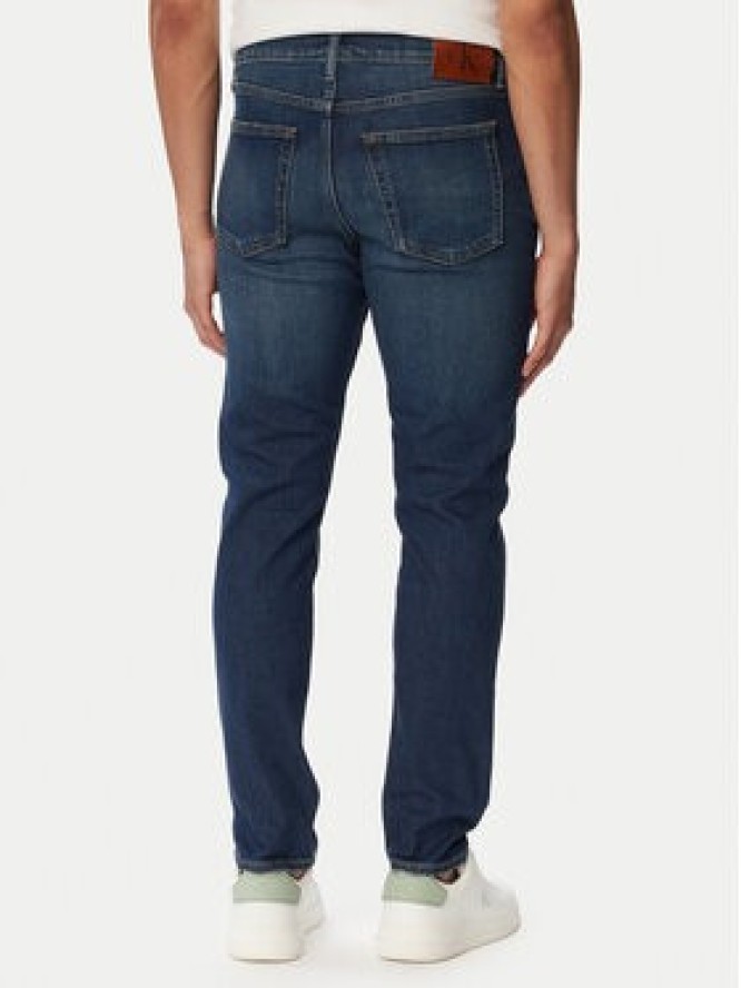 Calvin Klein Jeans Jeansy Classic LV04RG900G Niebieski Taper Fit