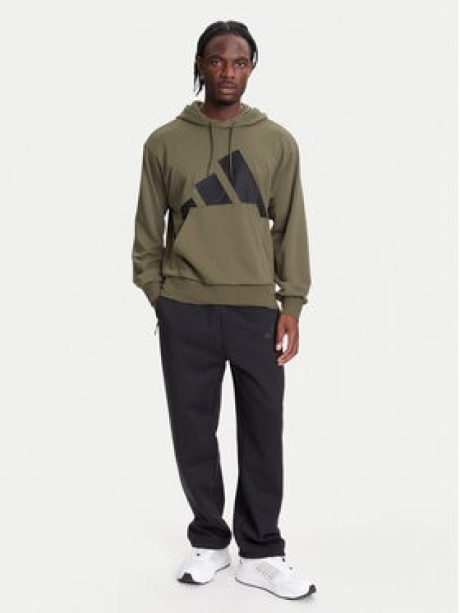 adidas Bluza Essentials Big Logo JE8892 Khaki Regular Fit