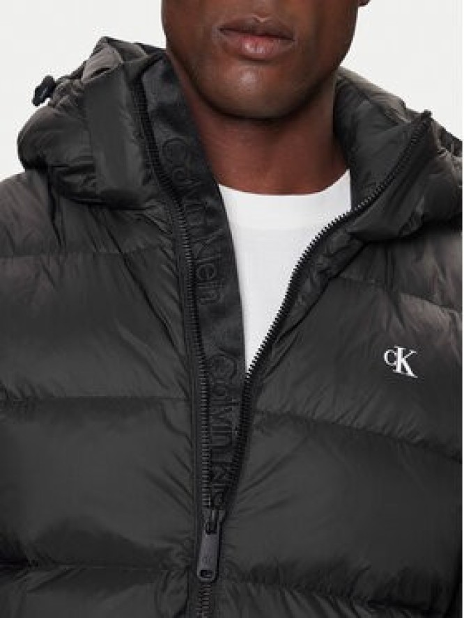 Calvin Klein Jeans Kurtka puchowa LV04RC518G Czarny Regular Fit