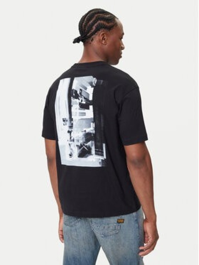 BOSS T-Shirt 50546374 Czarny Relaxed Fit