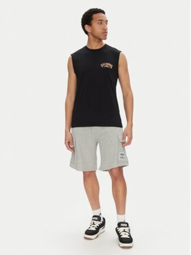 DC Shoes Szorty sportowe Millenia ADYFB03075 Szary Baggy Fit