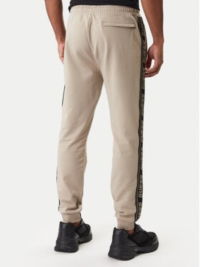 Guess Spodnie dresowe Z2YB19 K6ZS1 Beżowy Regular Fit