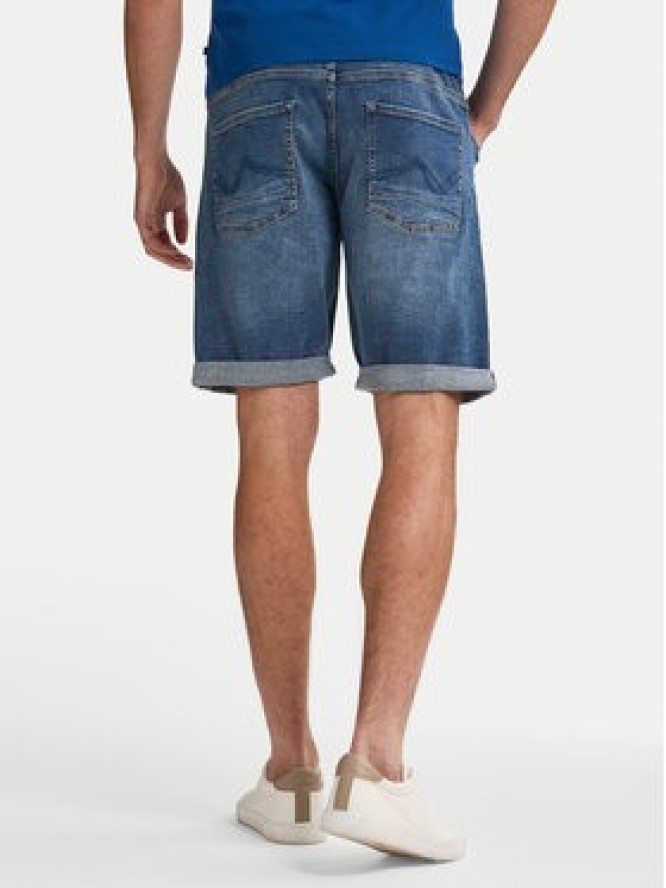 Petrol Industries Szorty jeansowe M-1050-SHO002 Niebieski Regular Fit