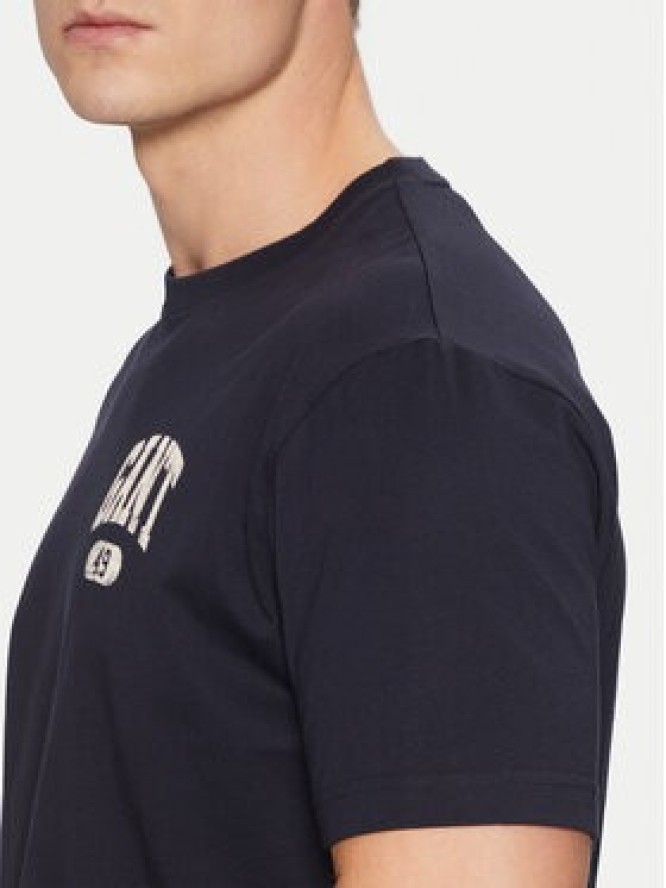 Gant T-Shirt 2003292 Granatowy Regular Fit