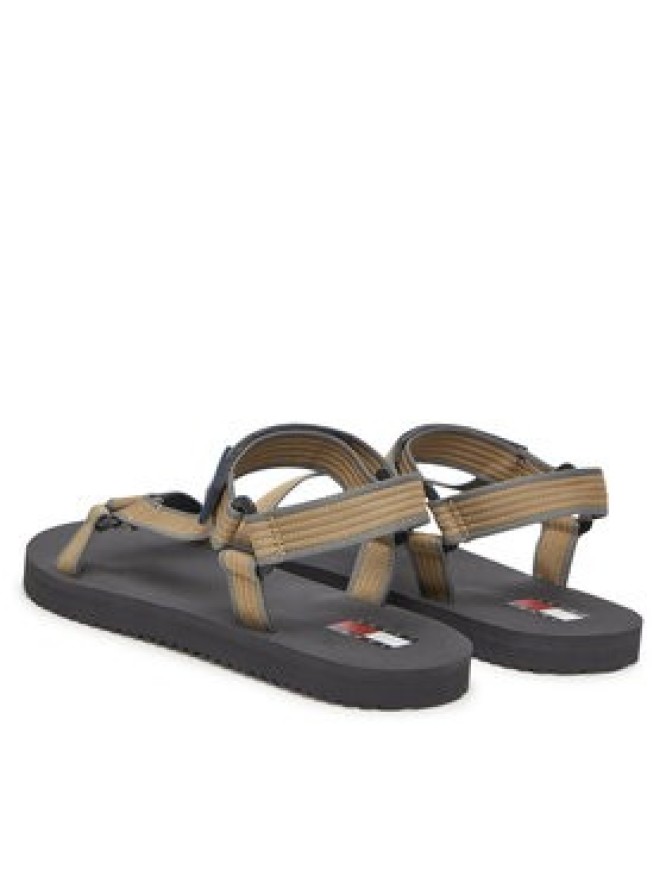 Tommy Jeans Sandały Tjm Casual Sandal EM0EM01563 Brązowy