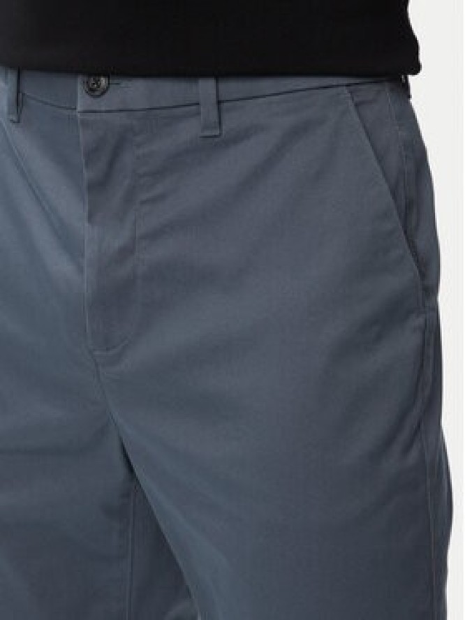 Calvin Klein Spodnie materiałowe LV140EM633 Granatowy Slim Fit