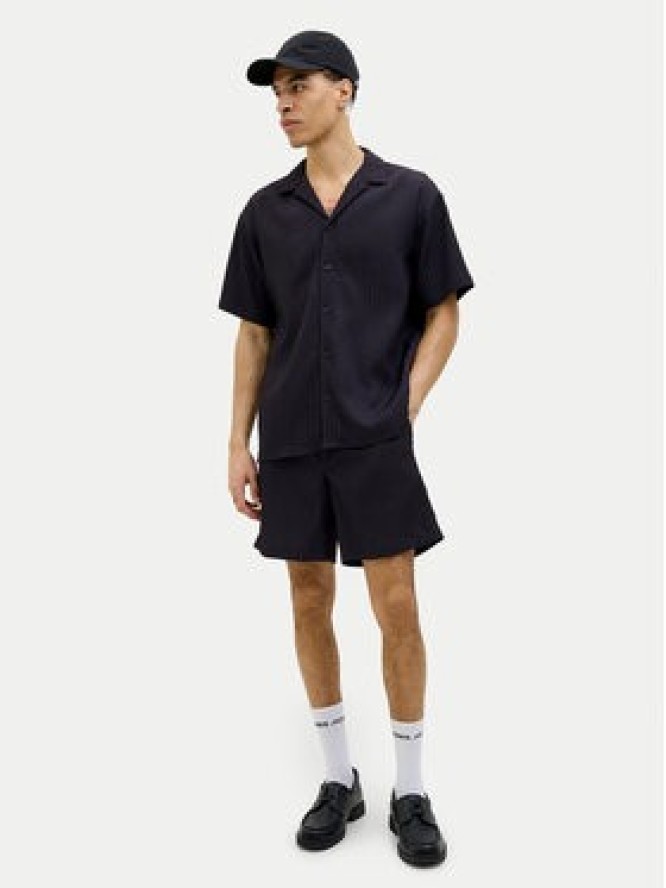 Jack & Jones Szorty materiałowe Jaiden 12269672 Czarny Relaxed Fit