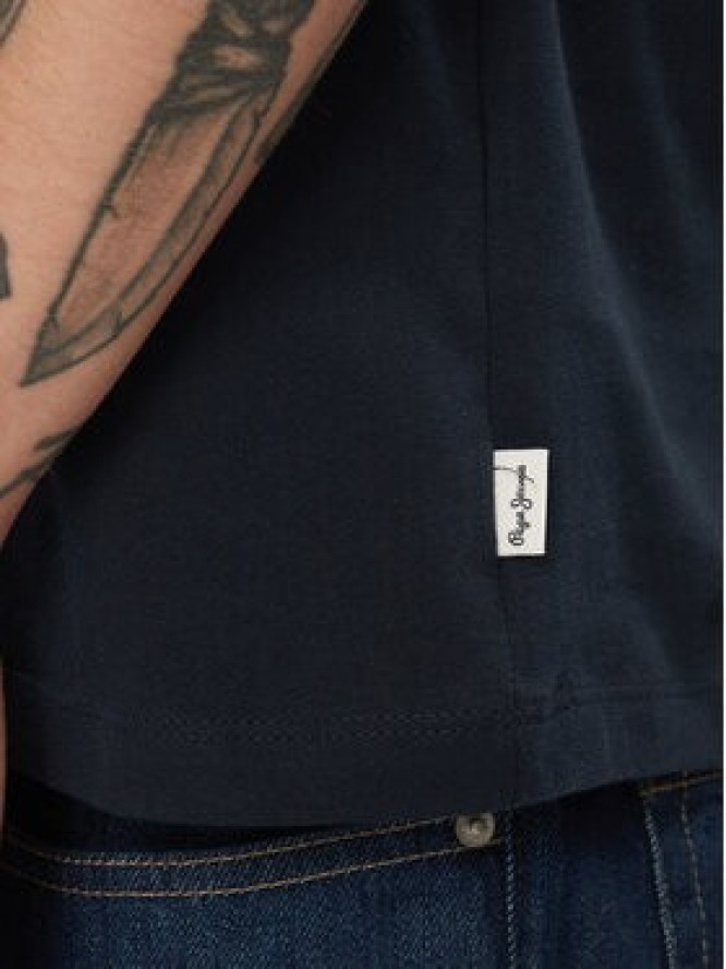 Pepe Jeans T-Shirt Claude PM509390 Granatowy Regular Fit