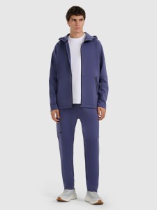 4F Spodnie dresowe joggery męskie - zielone M