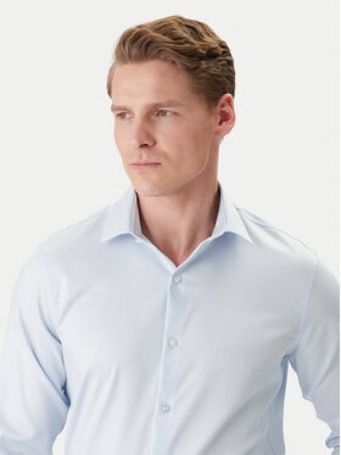 Calvin Klein Koszula LV019EU090 Niebieski Slim Fit