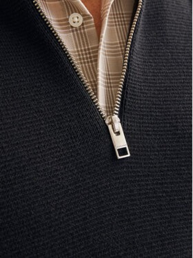 Jack & Jones Sweter Milano 12259664 Czarny Relaxed Fit