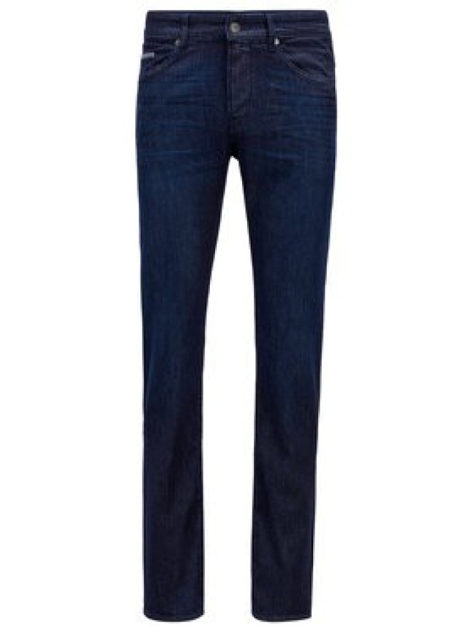 Boss Jeansy Delaware3-1 50449701 Granatowy Slim Fit