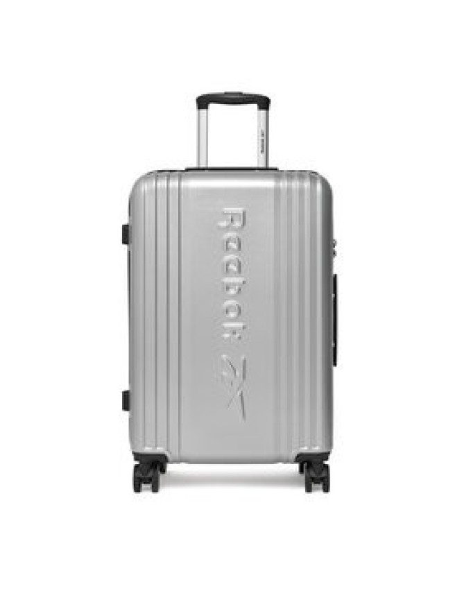 Reebok Walizka średnia CEOWB-RBK-WAL-003-07-CCC-M Srebrny