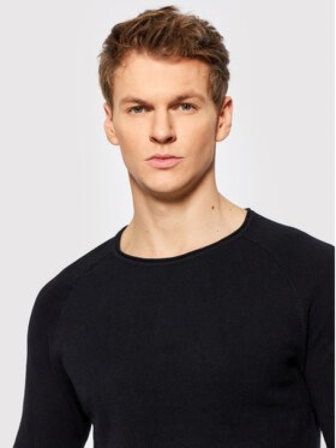 Jack & Jones Sweter Hill 12157321 Czarny Regular Fit