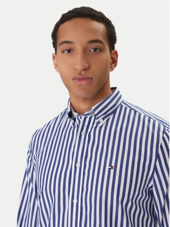 Tommy Hilfiger Koszula MW0MW42440 Niebieski Regular Fit