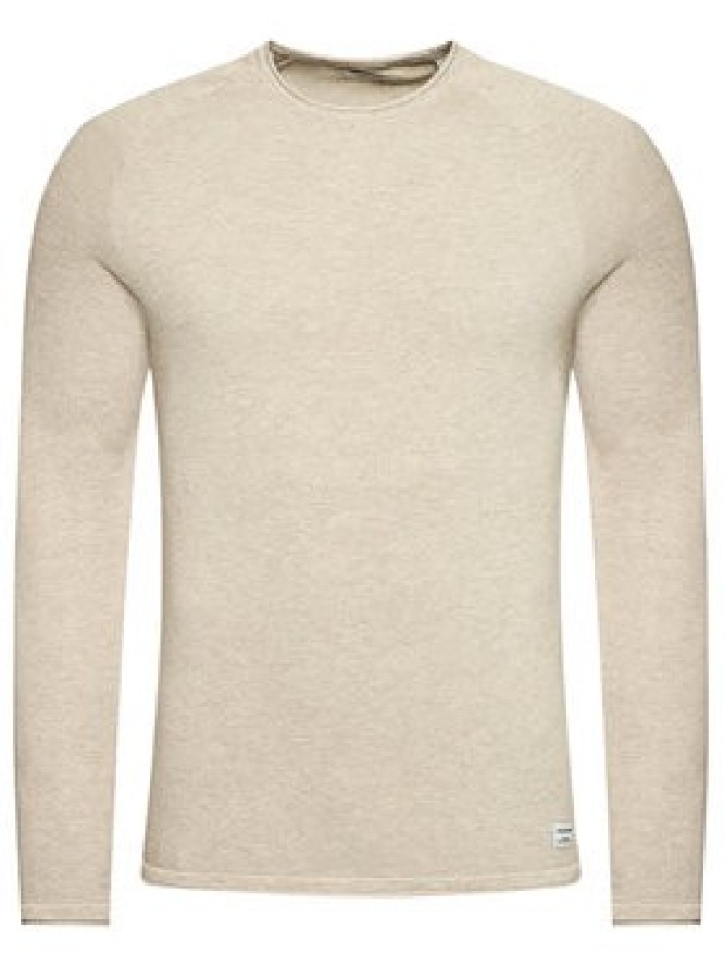Jack & Jones Sweter Hill 12157321 Beżowy Regular Fit