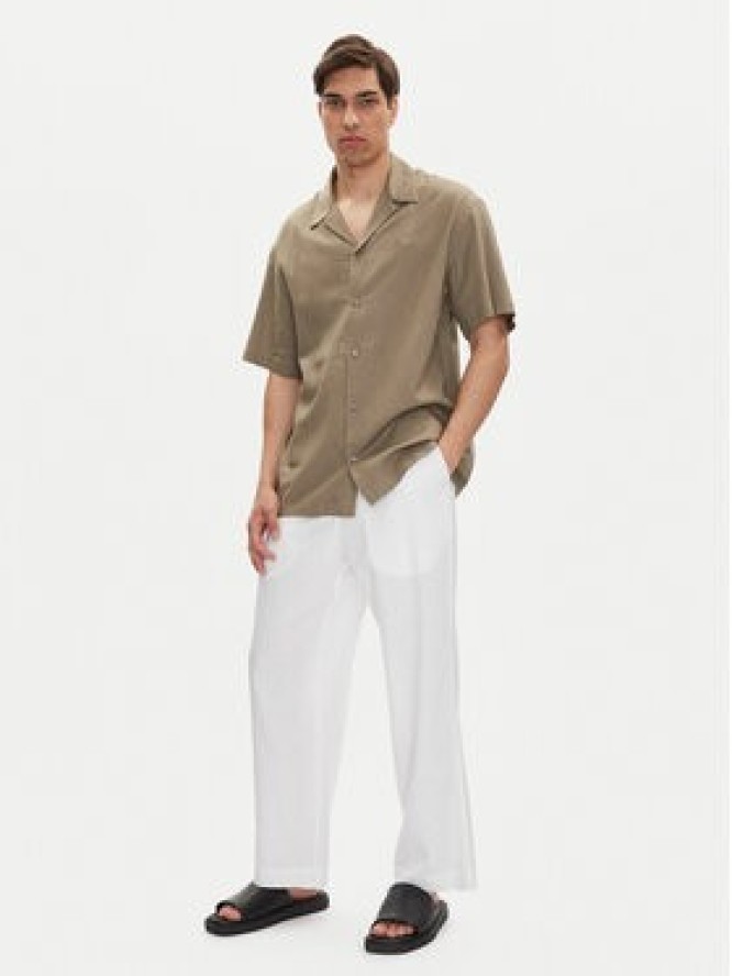 Emporio Armani Koszula EM000593 AF12356 U6189 Brązowy Regular Fit