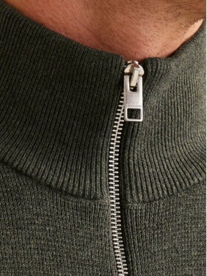 Jack & Jones Sweter Milano 12259664 Szary Relaxed Fit