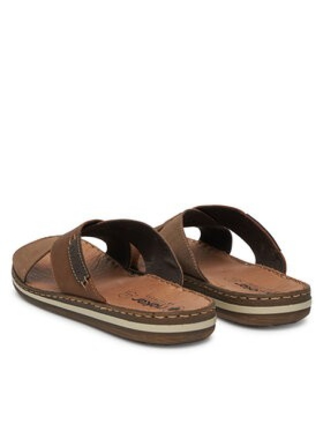 Rieker Klapki 21088-25 Brązowy