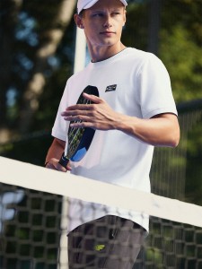 4F T-shirt regular gładki męski - biały XXL
