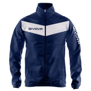 Kurtka sportowa Givova Rain Blue-bianco Blue